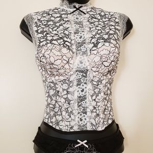 Victoria's secret Chantilly Lace High neck Bustier